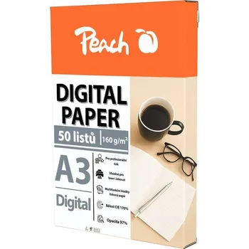 Fotopapír Peach Digital A3 160g - 50 listů