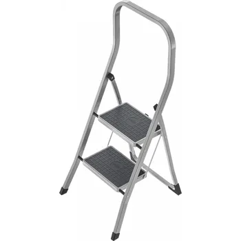 Schůdek Hailo K45 StandardLine 4352-001 matně šedé 1x 2 příčky