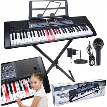 Keyboard Klávesy Suprimo VELKÉ KLÁVESY varhany PIANO + STOJAN