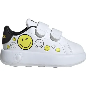 Chlapecká obuv ADIDAS Boty adidas Smiley Advantage Kids 22 BÍLÁ|ČERNÁ|ŽLUTÁ