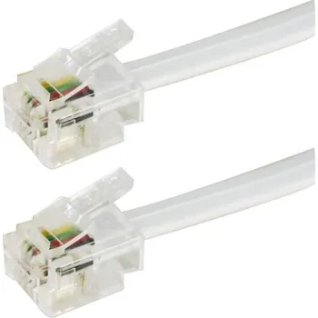 Počítač GoGEN telefonní (RJ11), 2m (TEL200MM01) bílý