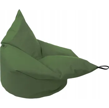 Taburet Taburet LEFRS sedací vak, pohodlné sezení pro děti, zelený