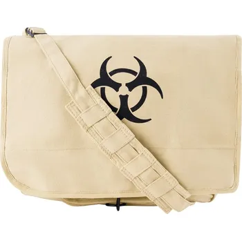 Sportovní vak ROTHCO Taška PARATROOPER přes rameno BIO-HAZARD