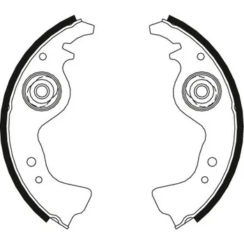 Brzdová čelist TRW GS8234 Sada brzdových čelistí