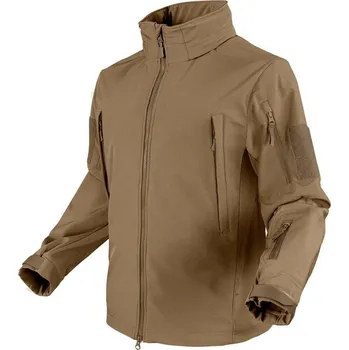 Pánská softshellová bunda Bunda SUMMIT ZERO SOFTSHELL odlehčená COYOTE velikost: XXL