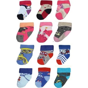 Baby ponožky froté chlapecké SKFB 20-22 Mix barev