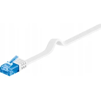 Síťový kabel Patchcord Goobay U/UTP 6a RJ45 / RJ45 20 m bílý