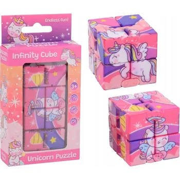 Puzzle Kostky puzzle Jednorožec
