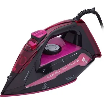 Žehlička SOGO SS-6330-PU černá/vínová