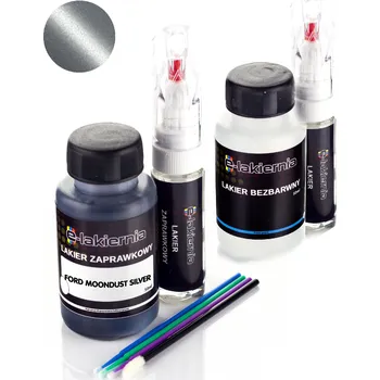 autokoberec BEZBARVÝ OPRAVNÝ LAK NA AUTO V LAHVIČCE FORD MOONDUST SILVER