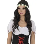 GuircaBílá květinová čelenka