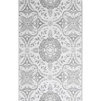 Koberec Koberec ARAKIL, polypropylen, 140x200 cm, světle šedý, žakárový