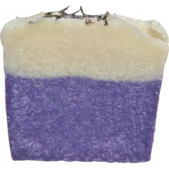 Mýdlo Přírodní mýdlo vyráběné za studena Levandule Bambucké máslo a Oleje 100g