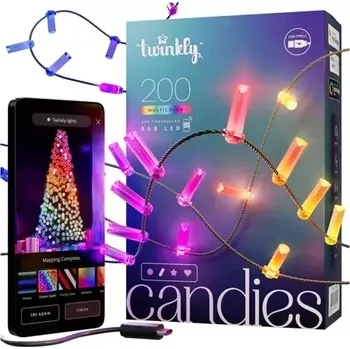 LED páska Twinkly Candies LED TWKP200RGB-G 2m (TWKP200RGB-G)