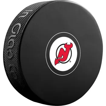 Puk Inglasco / Sherwood Podpisový puk New Jersey Devils NHL Autograph