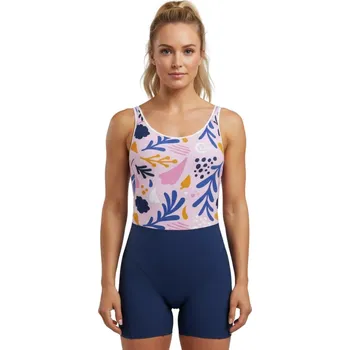 cyklistický dres C-LAB Dámská triatlonová kombinéza S MODRÁ|VÍCEBAREVNÁ