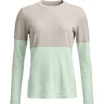 Ortovox 185 Rock'N'Wool Long Sleeve W white tea L; Šedá triko + DÁREK DLE VÝBĚRU!