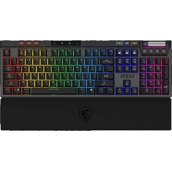 Klávesnice MSI Strike Pro Wireless Silent, CZ layout (S11-43CS205-CLA) černá