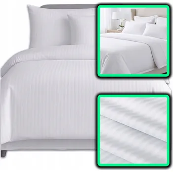 Povlečení HOTELOVÉ POVLEČENÍ 140X200, DAMAŠEK BAVLNA + POVLAK NA POLSKÝ , LEŠTĚNÝ VÝROBEK, SILNÝ