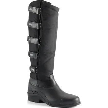 Vybavení pro jezdce KERBL Zimní jezdecké boty se suchým zipem černé 43