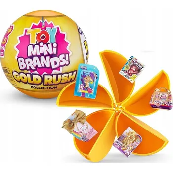 ZURU SURPRISE TOY MINI BRANDS GOLD RUSH FIGURKY PŘEKVAPENÍ KOULE
