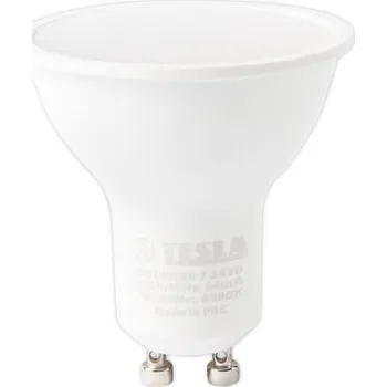 Žárovka Tesla Lightning GU10, 7W, studená bílá (GU100760-7)