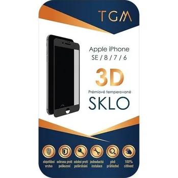 TGM 3D na Apple iPhone 6/7/8/SE (2020/22) (TGM3DAPIP7/8BL) černé