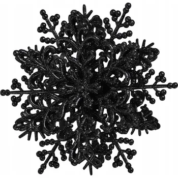 Vánoční dekorace Vánoční ozdoby zlaté SNĚHOVÁ VLOČKA vánoční baňky na vánoční stromeček NA VÁNOCE