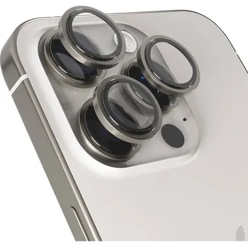 Epico Aluminium Lens Protector na Apple iPhone 16 Pro/16 Pro Max (91012151700001) šedé