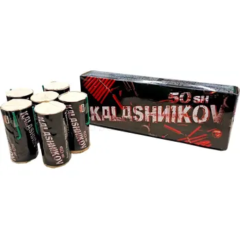 Zábavní pyrotechnika Petardy Kalašnikov 50ran 6ks