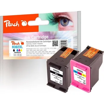 Peach HP 302XL, MultiPack, 490/335 stran - CMYK (319617)