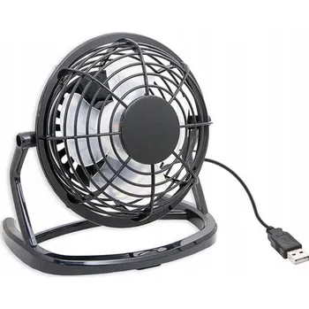 Domácí ventilátor Stolní ventilátor innay123123, mini USB ventilátor na stůl, černý