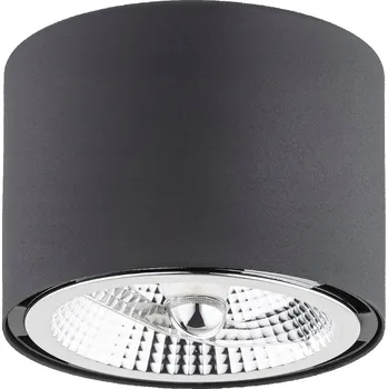 Bodové Stropní Svítidlo Clevland Argon GU10 15W Černé 4691