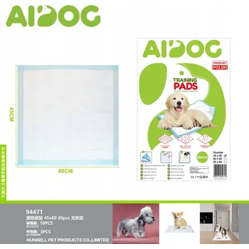Vrták AIDOG tréninkové podložky pro psy 60×90 cm 20 ks – super absorpční