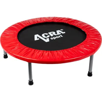 Trampolína ACRA Trampolína 80 cm, pro vnitřní i venkovní použití - červená