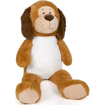 plyšák Alltoys Plyšový pes světle hnědý 100 cm