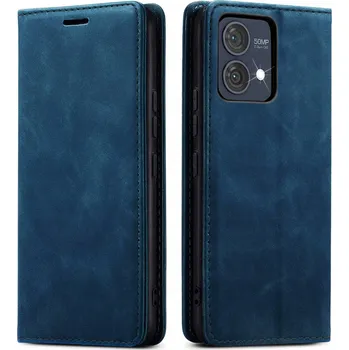 Pouzdro na mobilní telefon POUZDRO KOŽENÉ SHEEP MAGNETICKÉ SKIN PRO MOTOROLA MOTO G84 5G + SKLO