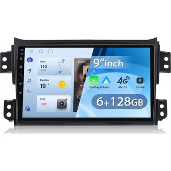 Autorádio Autorádio Junsun multimediální pro OPEL Agila 2008-2012 4G 6+128GB