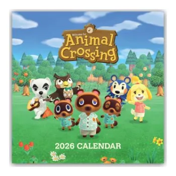 Diář Nintendo - Animal Crossing 2026 - Wandkalender – (EN)