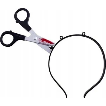Čelenka Čelenka na Halloween - Nůžky v hlavě - Fotobudka