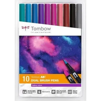 Oboustranný vícebarevný fix Tombow 10 ks