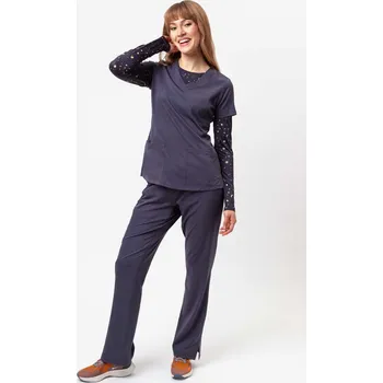 Dámský overall Dámská lékařská souprava Healing Hands (halena Monica, kalhoty Rebecca) šedá