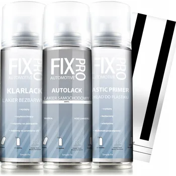 autokoberec FixPro AUTO LAK SADA NA PLASTY VE SPREJI FIAT 876/B 876B