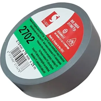 Izolační páska IZOLAČNÍ PÁSKA SCAPA PVC 2702 19mm x 25m šedá