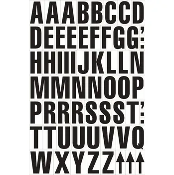 Kancelář Magnetická písmena Manutan Expert, bílá