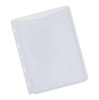 Euroobaly na katalogy Q-Connect - A4, PVC, 180 mic, 5 ks, čiré, A4