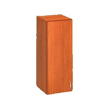 Nábytek Přístavbová střední úzká skříň Alfa 500, 104,5 x 40 x 47 cm, s dvířky - levé provedení, dezén třešeň