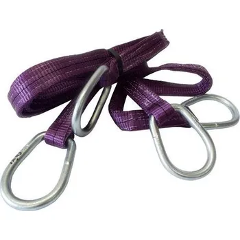 Upínací popruh Zvedací popruh s kovovými oky, do 1 000 kg, dvouvrstvý, délka 4 m