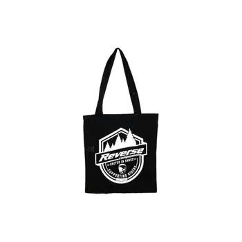 Nákupní taška Taška plátěná Reverse Supporting riders Black / White