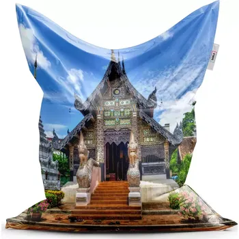 Sedací pytel Sablio Sedací vak Chrám - 200x140 cm